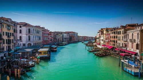 Breathtaking And Beautiful View Of Venice City, Italy