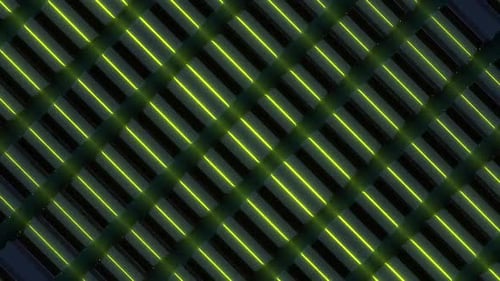 Animated Flickering Neon Grid Background