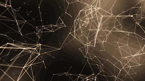 Abstract Plexus Digital Network Animated Background