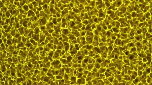 Redemoinho de partículas digitais abstratas douradas e fundo ondulado