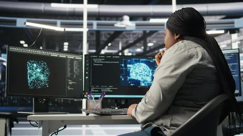 Data Center Technician Using Artificial Intelligence Deep Learning Models