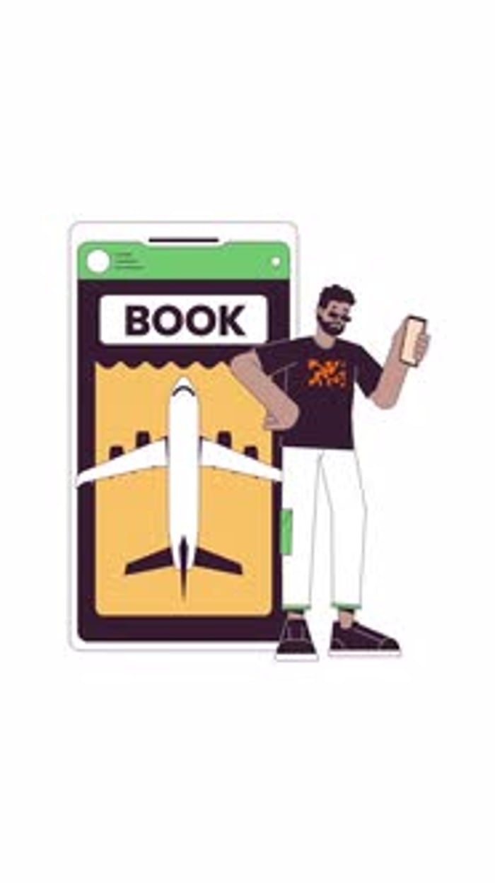 Royalty-Free Vertical Online Booking Videos - Envato