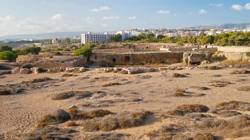 Tombes des rois au soleil à Paphos, Chypre