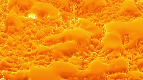 Oranges color Water Liquid Animated Background