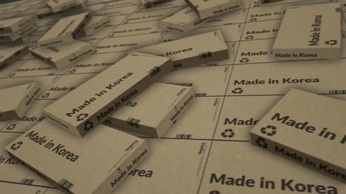 Made in Korea box pack production loopable seamless