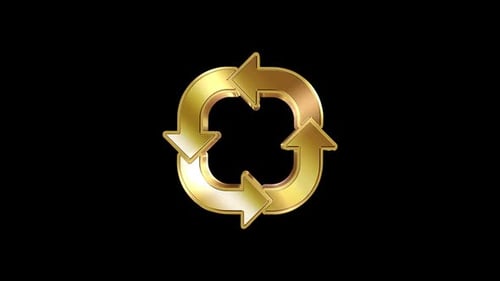 Infographie sur le recyclage d'Arrow Gold