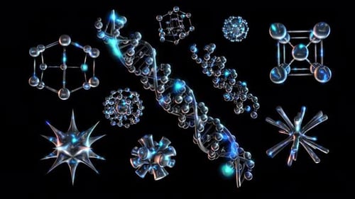 Electrified Sub Atomic Molecular Structures Overlay