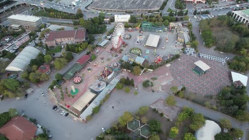 Aerial Lunapark Area