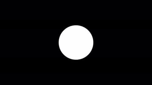 Creator Collection: Dark colored matte logo reveal element with an expanding black hole animation