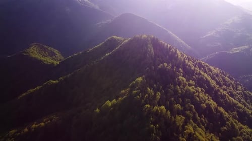 Experience the Breathtaking Aerial Views Showcasing Serene and Picturesque Mountain Landscapes