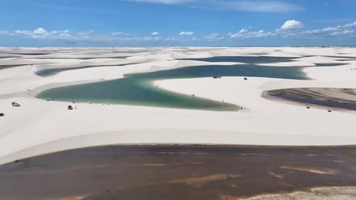 Lencois Maranhenses At Santo Amaro In Maranhao Brazil Northeastern.