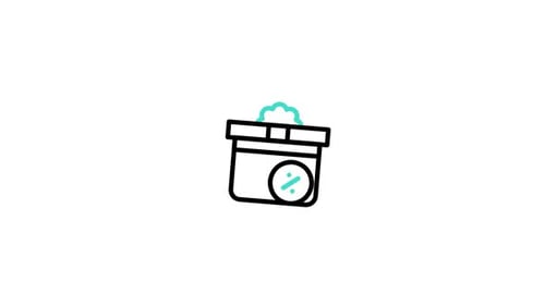 Animiertes Giftbox-Symbol
