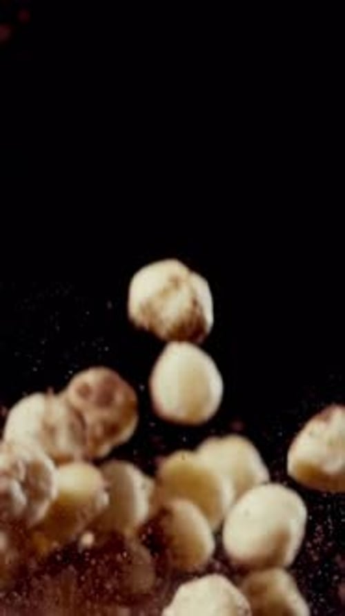 Vertical View Of Mixed Spice