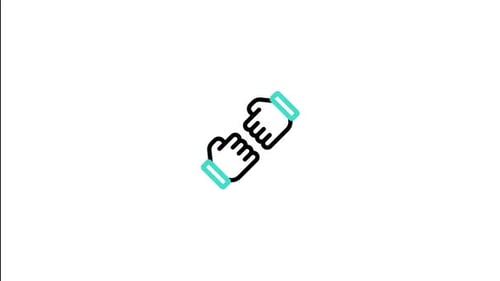 Icône animée Fist Bump