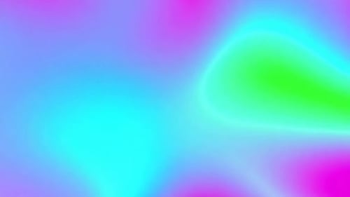 Vibrant Abstract Neon Gradient Liquid Motion Background