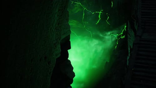 Mysterious Ancient Ruins Glow With Powerful Energy