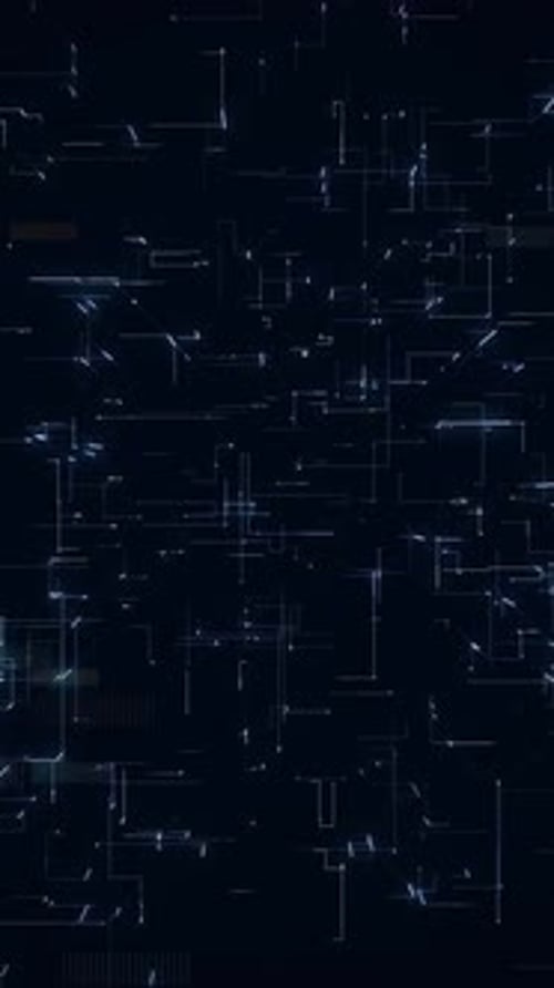 Vertical Video Technology Background Animation