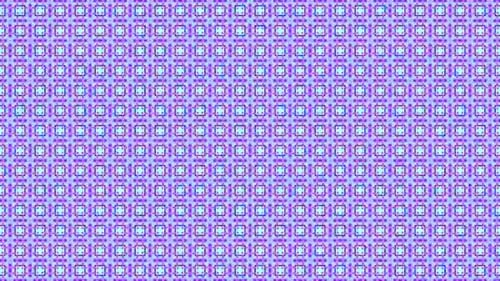 Vibrant Abstract Geometric Pattern Loop Background