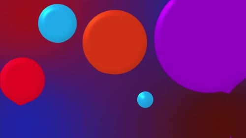 Colorful Fluid Blob Morphing Transition Background Animation