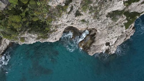 Cliff and Sea from Above 40