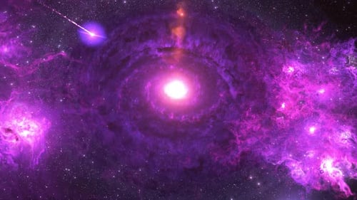 Galaxy with Cosmic Trail