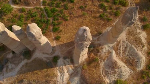 Through This Drone Footage Embark on a Journey to the Enchanting Goreme National Park in Cappadocia