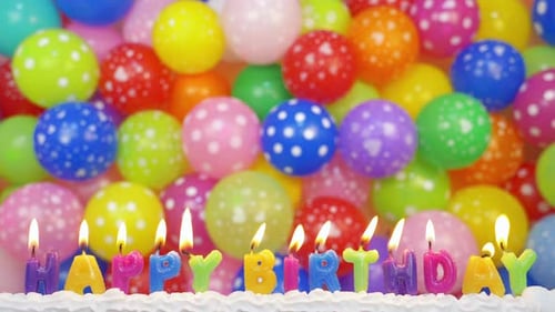 Happy Birthday Candles