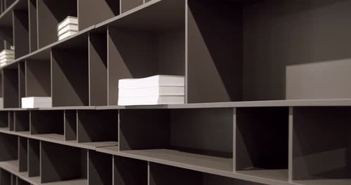 Mobilier moderne et design confortable pour la maison, étagère noire moderne, intérieur moderne
