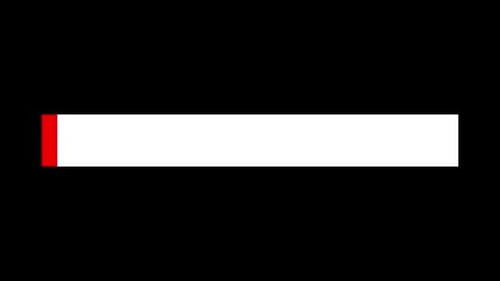 Creator Collection: Light colored single lined lower third with jumping animation