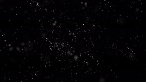 Particules de poussière dynamiques