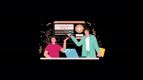 Medical consultation between doctor and patient
