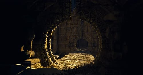 Hidden Treasure Quest: Erkunden Sie die Geheimnisse hinter goldenen Türen und Gewölben