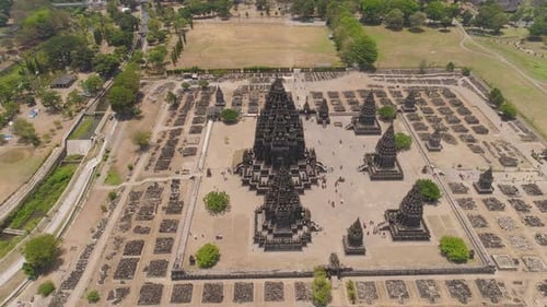 Temple de Prambanan, Java, Indonésie