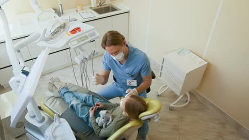 Child Visiting Dentist