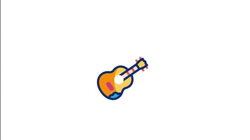 Ukulele Animated Icon