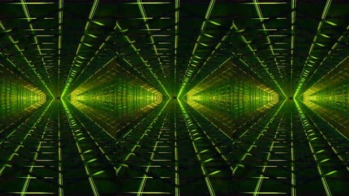 Futuristic Hypnotic Tunnel Background Animation