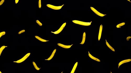 Bananas caindo sem parar em Alpha