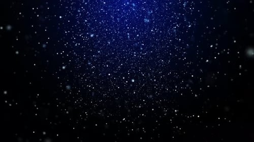 Blauer Partikel-Hintergrund