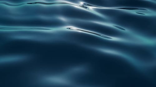Seamless Looping Blue Water Surface Background