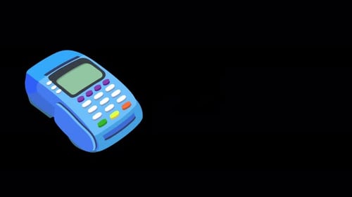 Using the Payment Terminal With a Bank Card Alpha Channel 4K