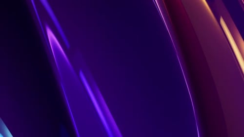 Abstract Vertical Colorful 3D Twisted Shape Background Loop