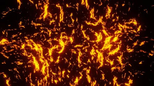 Orange Moving Abstract Glowing Patterns Background Vj Loop Animation In Hd