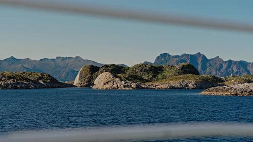 Rugged Isles And Mountain Vistas From The Ferry