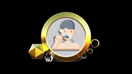 Brush Teeth Alpha Icon V2