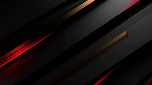 Abstract Geometric Lines Moving Background with Glowing Edges