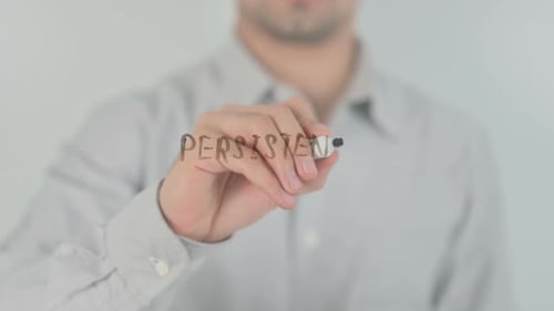 Persistence, Writing on Transparent Screen