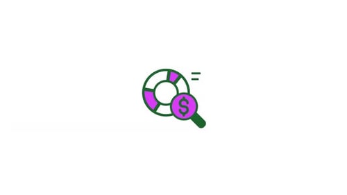 Market Analysis Icon animation