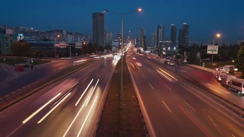 Speeding Traffic - Timelapse