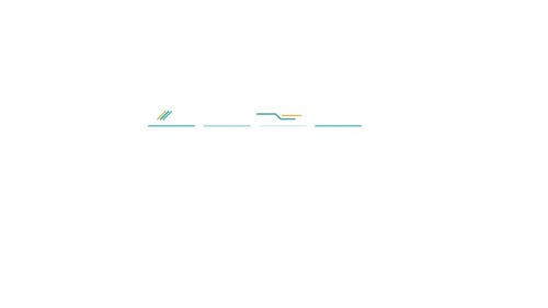 Flat Design Corporate Infographic Bars Animation