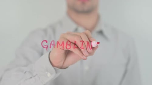 Gambling, Writing on Transparent Screen